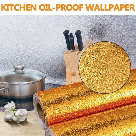 Aluminum Foil Paper Mats Wallpaper